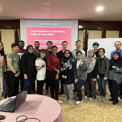 Congratulations on completing Think on Your Feet®